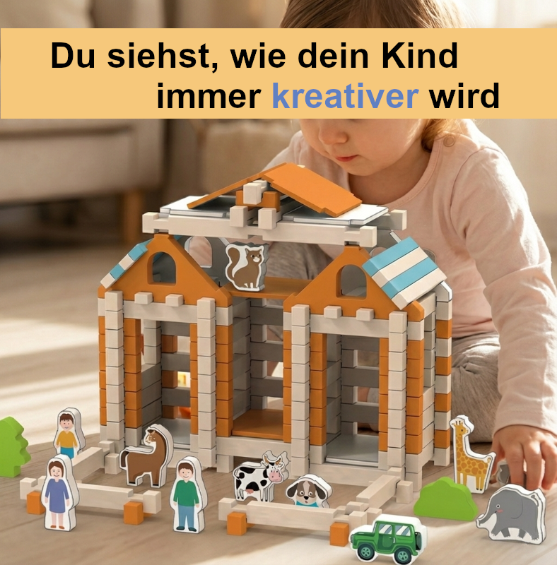 Montessori – HolzBaumeister | Kreatives Bau- & Lernspielzeug