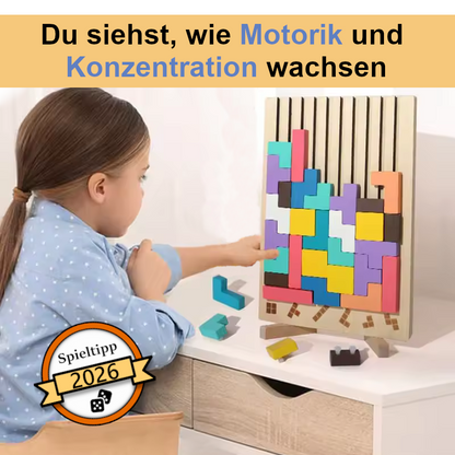 Montessori – Holzpuzzle | Formen & Logik spielerisch fördern