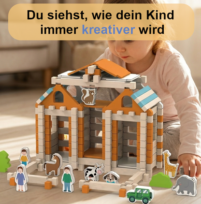 Montessori – HolzBaumeister | Kreatives Bau- & Lernspielzeug