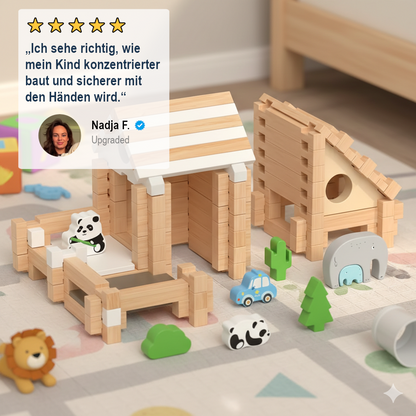 Montessori – HolzBaumeister | Kreatives Bau- & Lernspielzeug