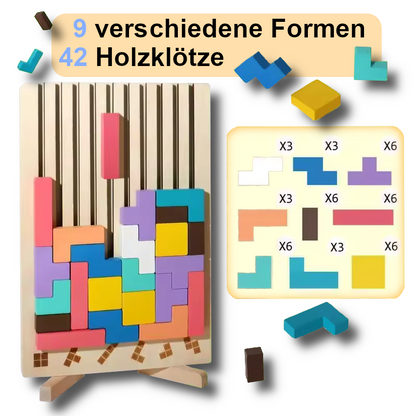 Montessori – Holzpuzzle | Formen & Logik spielerisch fördern