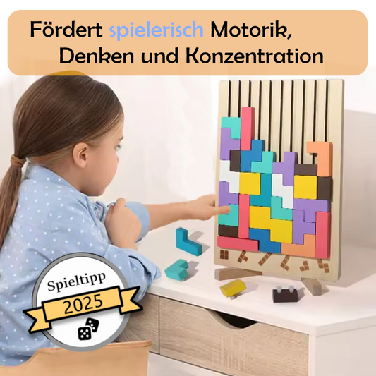 Montessori – Holzpuzzle | Formen & Logik spielerisch fördern