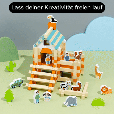 Montessori – HolzBaumeister | Kreatives Bau- & Lernspielzeug